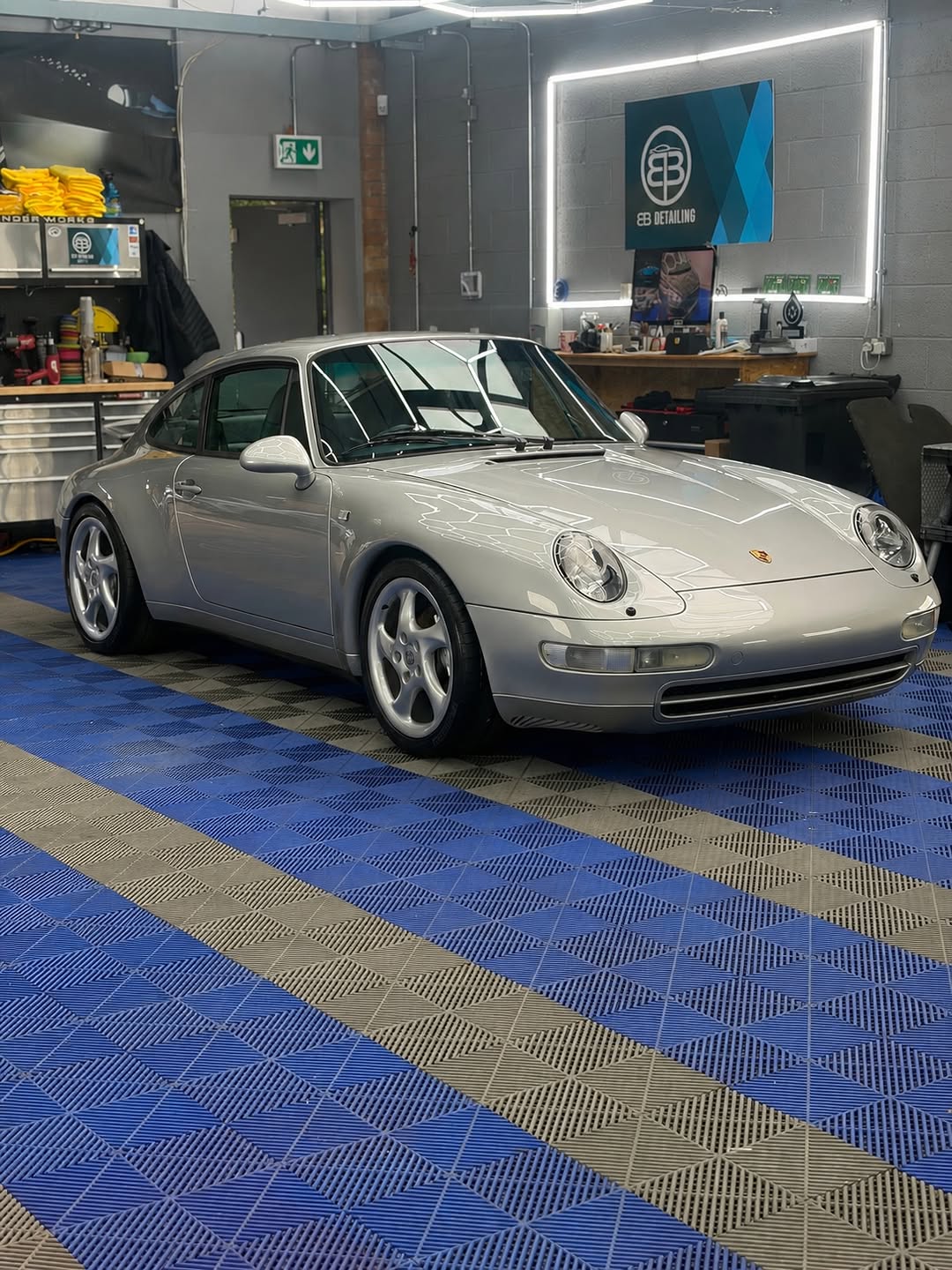 High-end vehicle in the BB Detailing Group garage