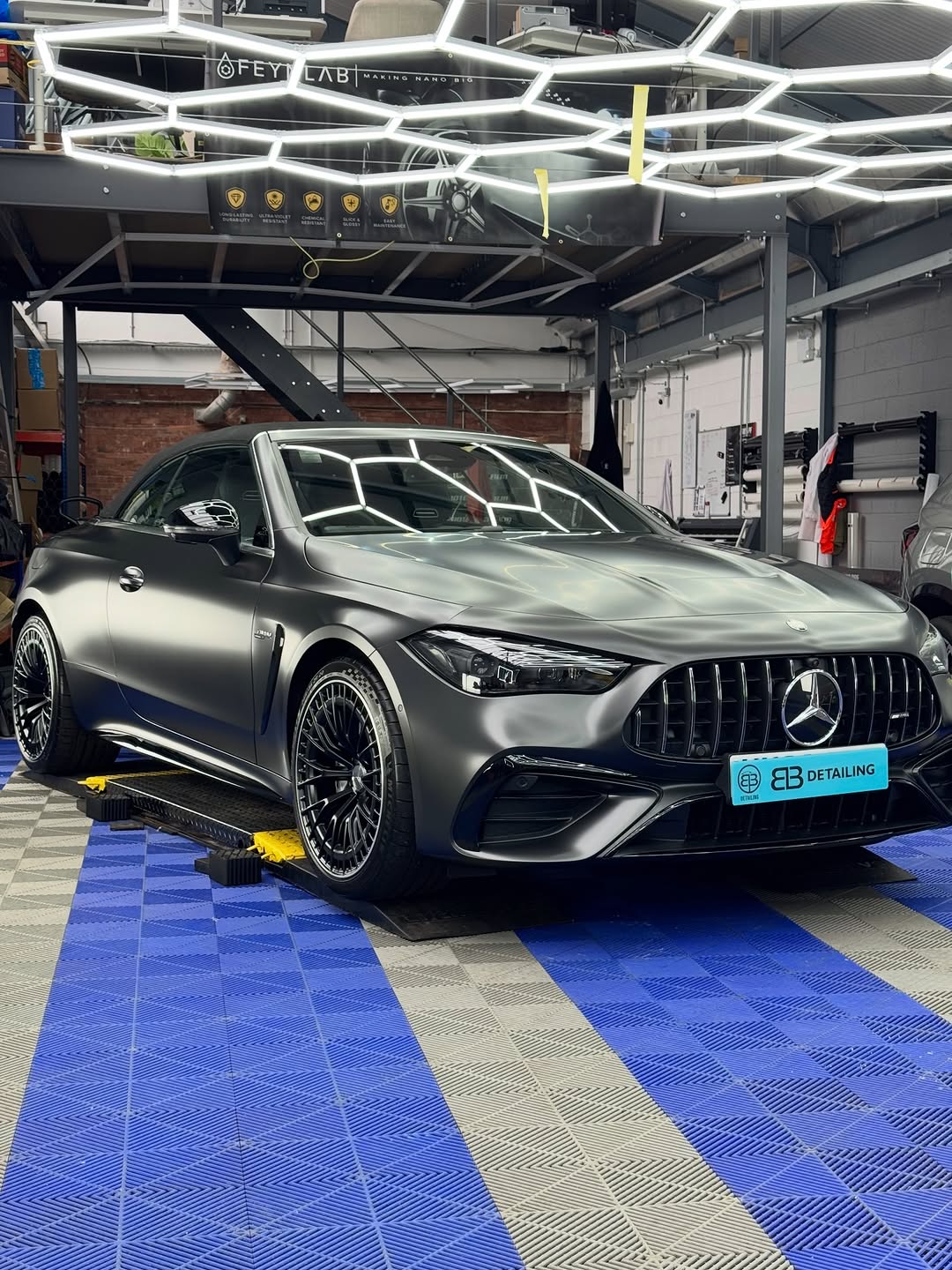 Paint correction result on a vehicle at BB Detailing Group