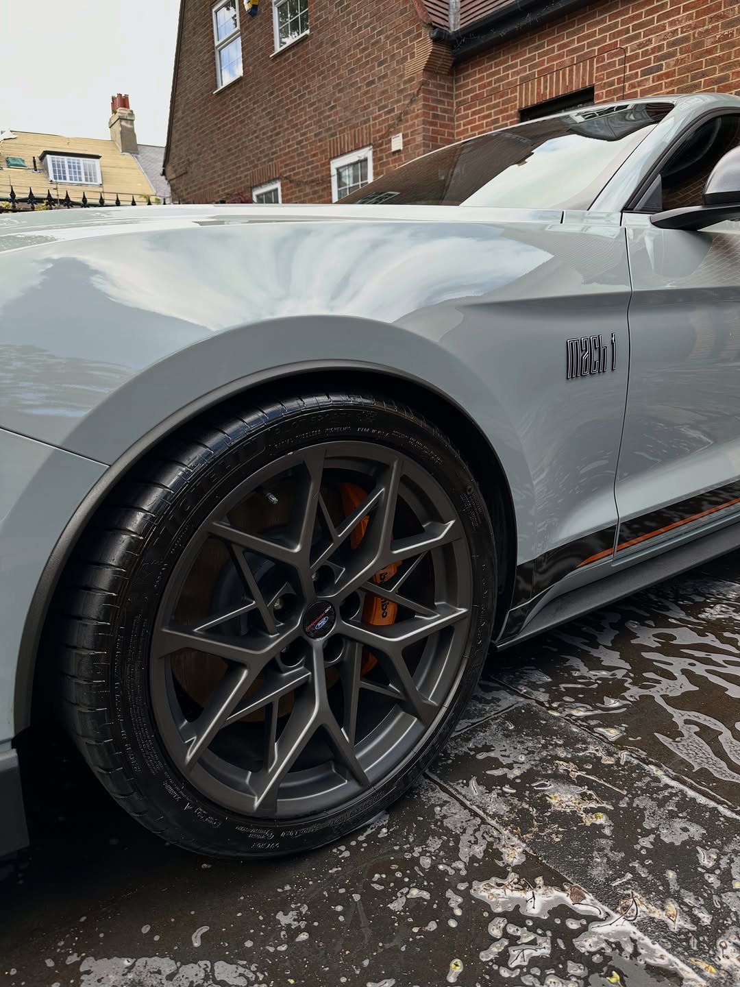 Paint correction detail work on a vehicle