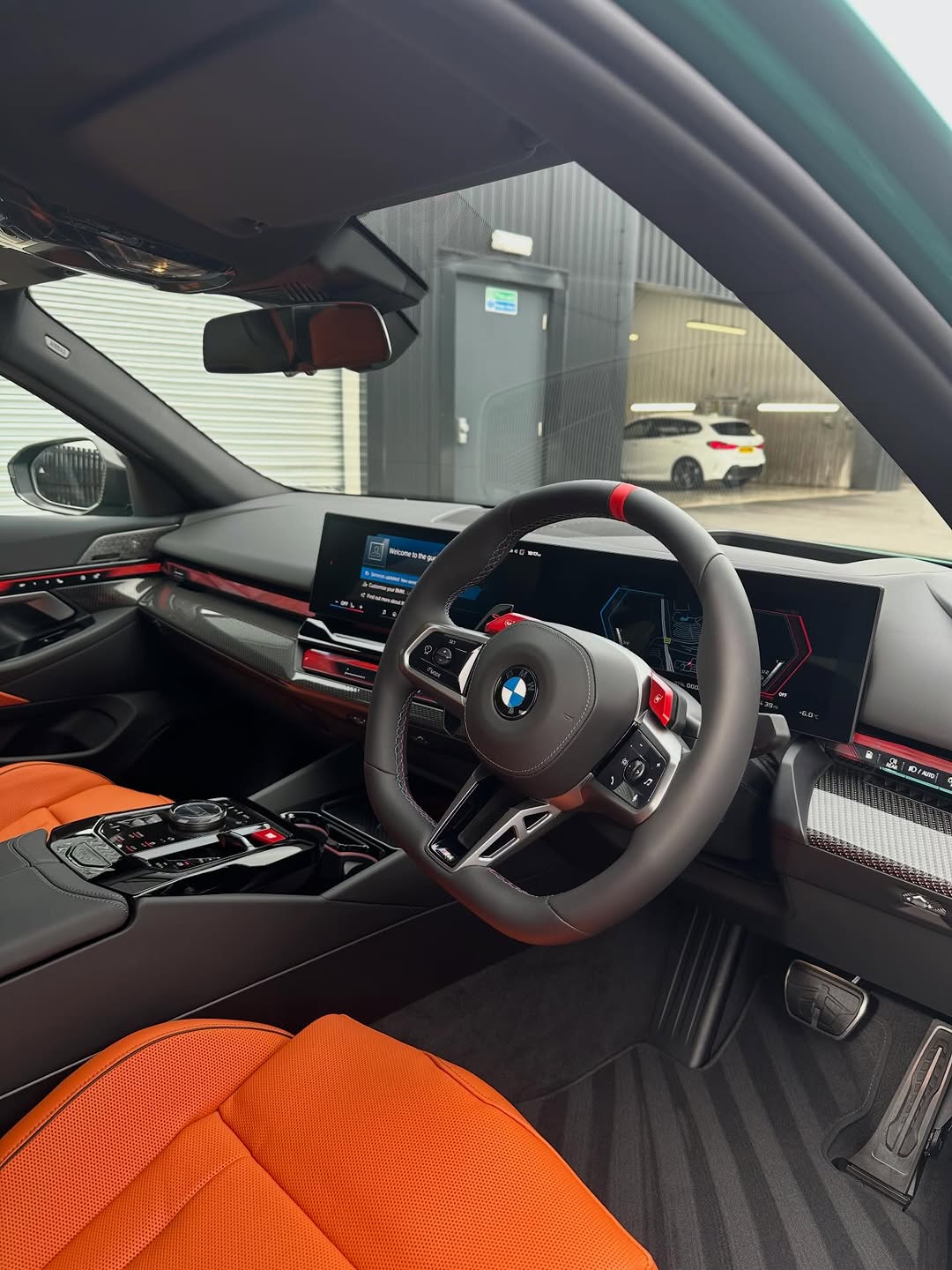 Interior detailing showing clean dashboard and trim