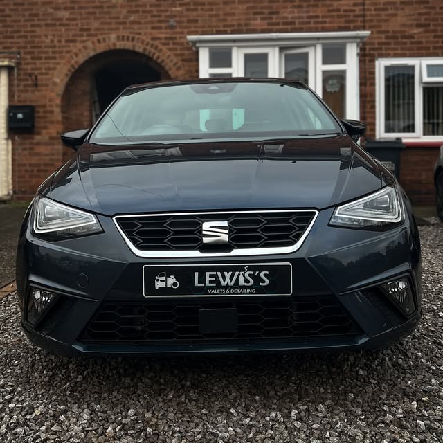 Ceramic coating finish close-up