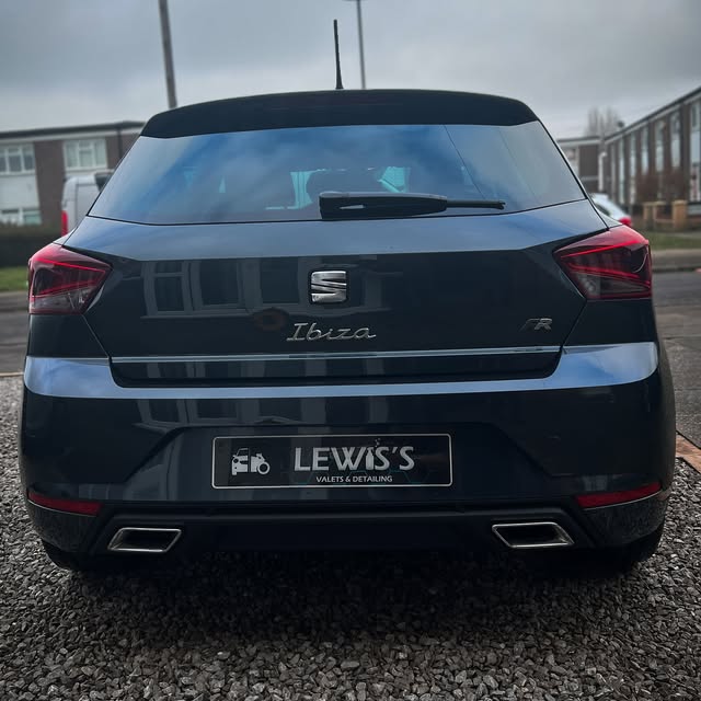 Exterior shine result