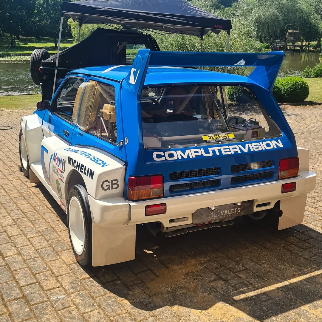 Rally car detail work by MB Valets Leeds