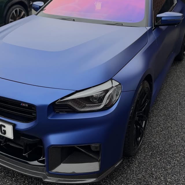 Detailing work finished vehicle