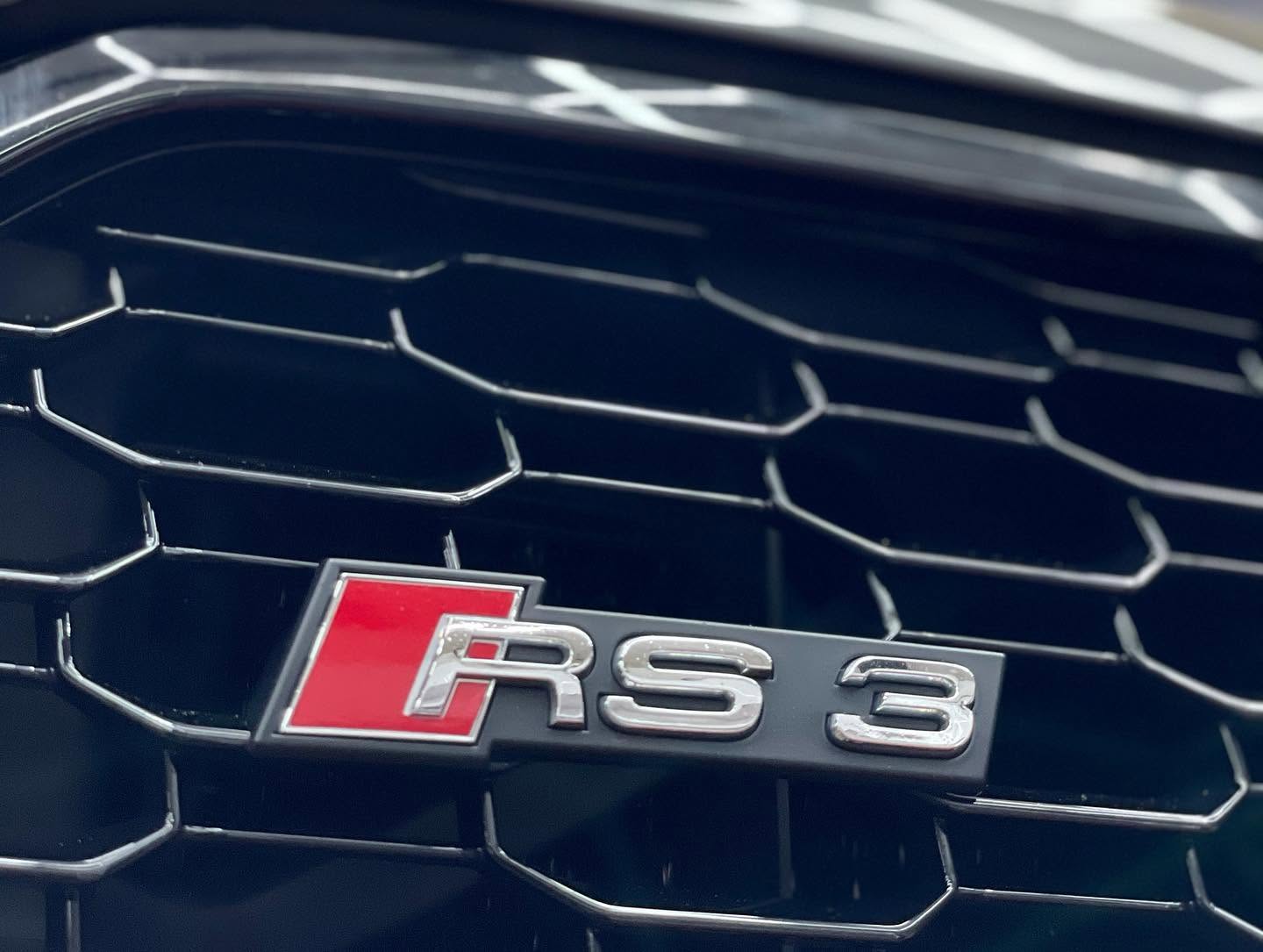 Audi RS3 in the bay